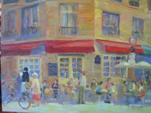 "Local Flavor"--20X24 Oil on Canvas