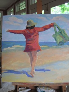 "O Happy Day"--24X24 Oil on canvas