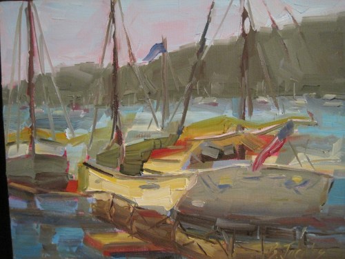 Salt Life 1--11X14 Oil on Canvas